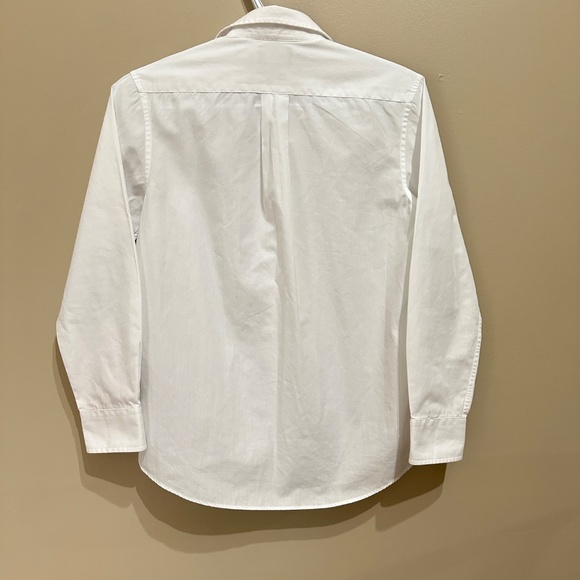 RALPH LAUREN White Classic Oxford Dress Shirt Button Up Youth Boys Size 14 - Picture 4 of 7